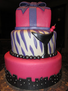 MyMoniCakes: Sex & The City Martini Cake