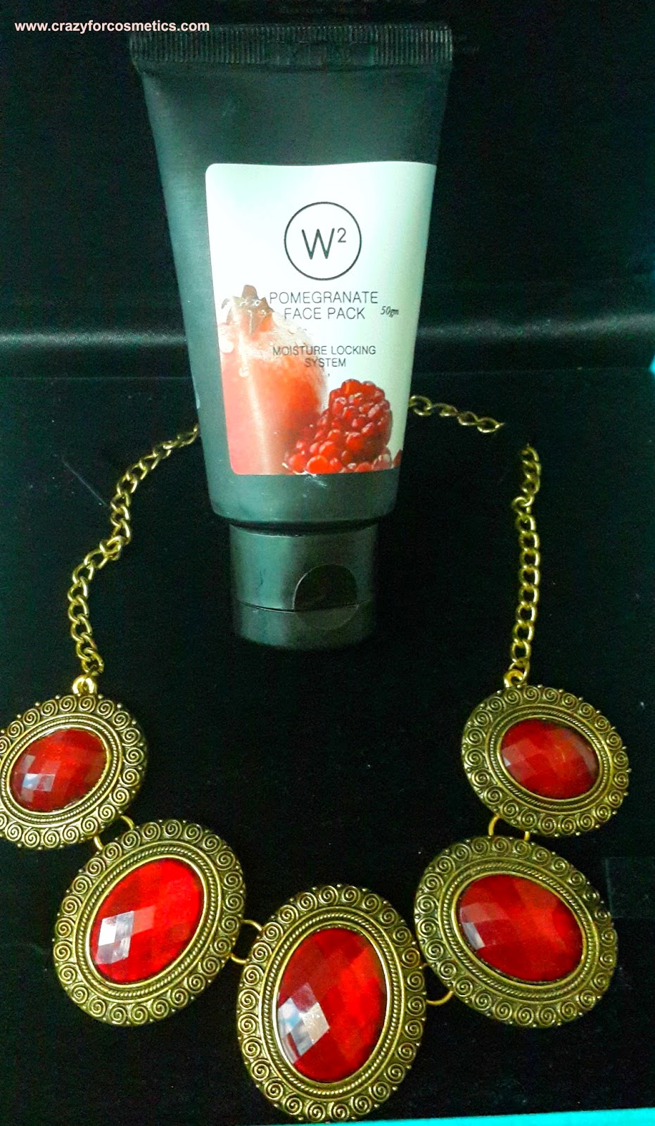  W 2 pomegranate face mask-W 2 pomegranate face mask review-jabong online shopping India-W2 products online India