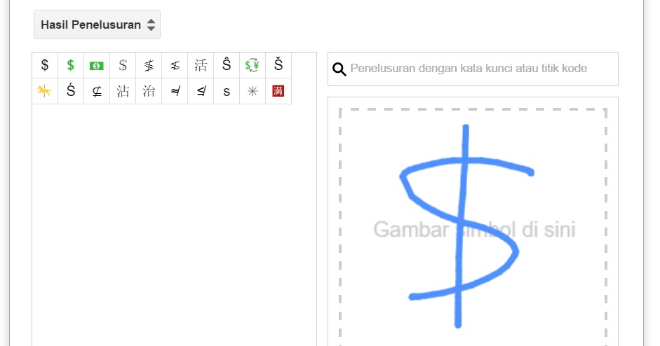Cara Memasukkan Simbol Di Google Docs Dengan Menggambarnya