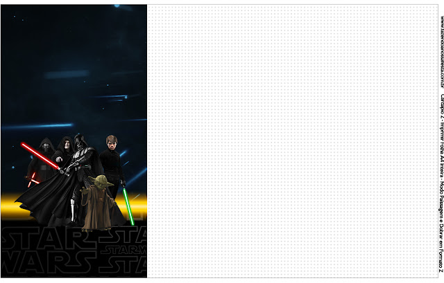 Star Wars: Imprimibles Gratis para Fiestas.