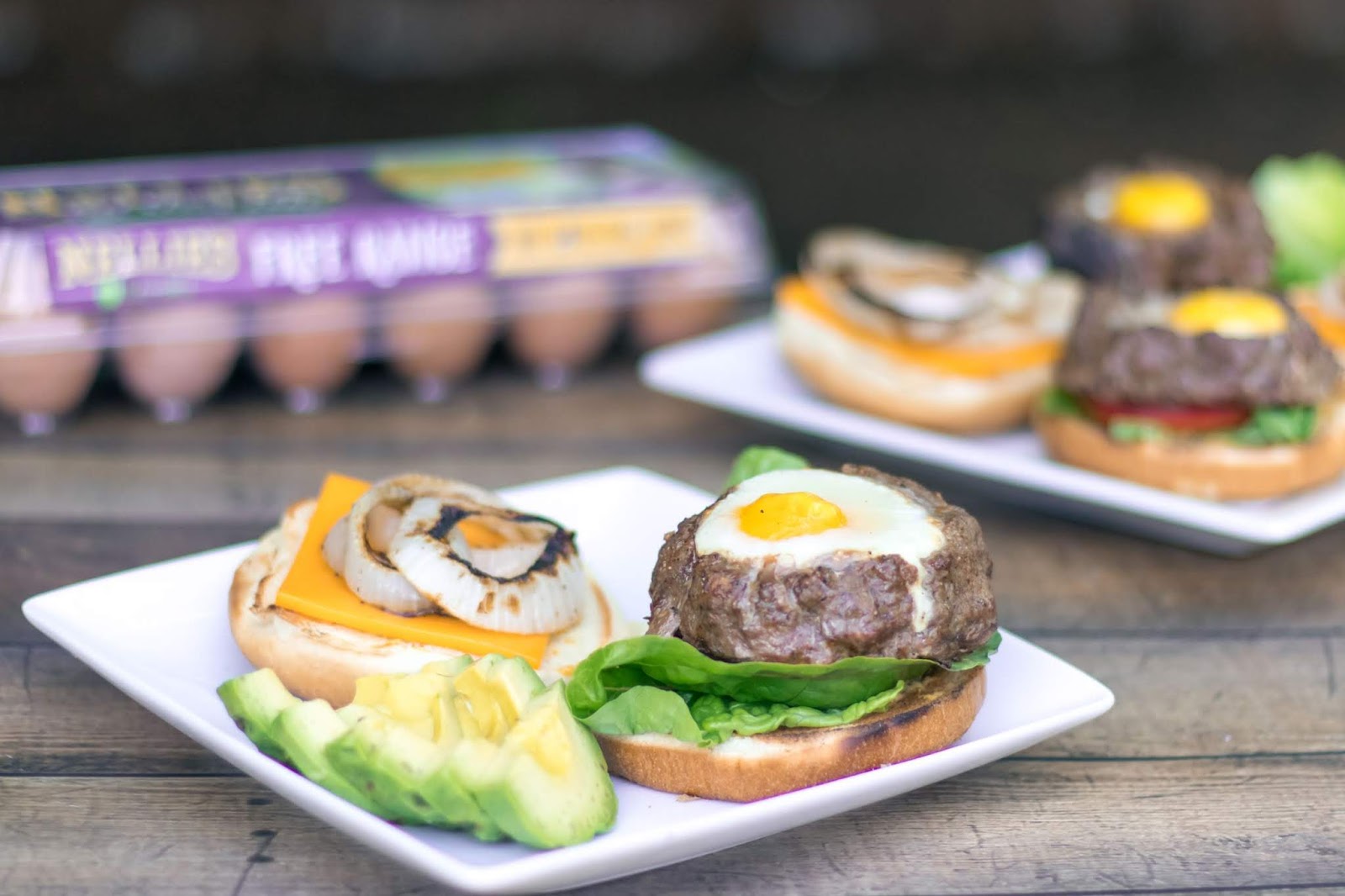 Lunchbox Dad EgginaHole BBQ Burgers Recipe