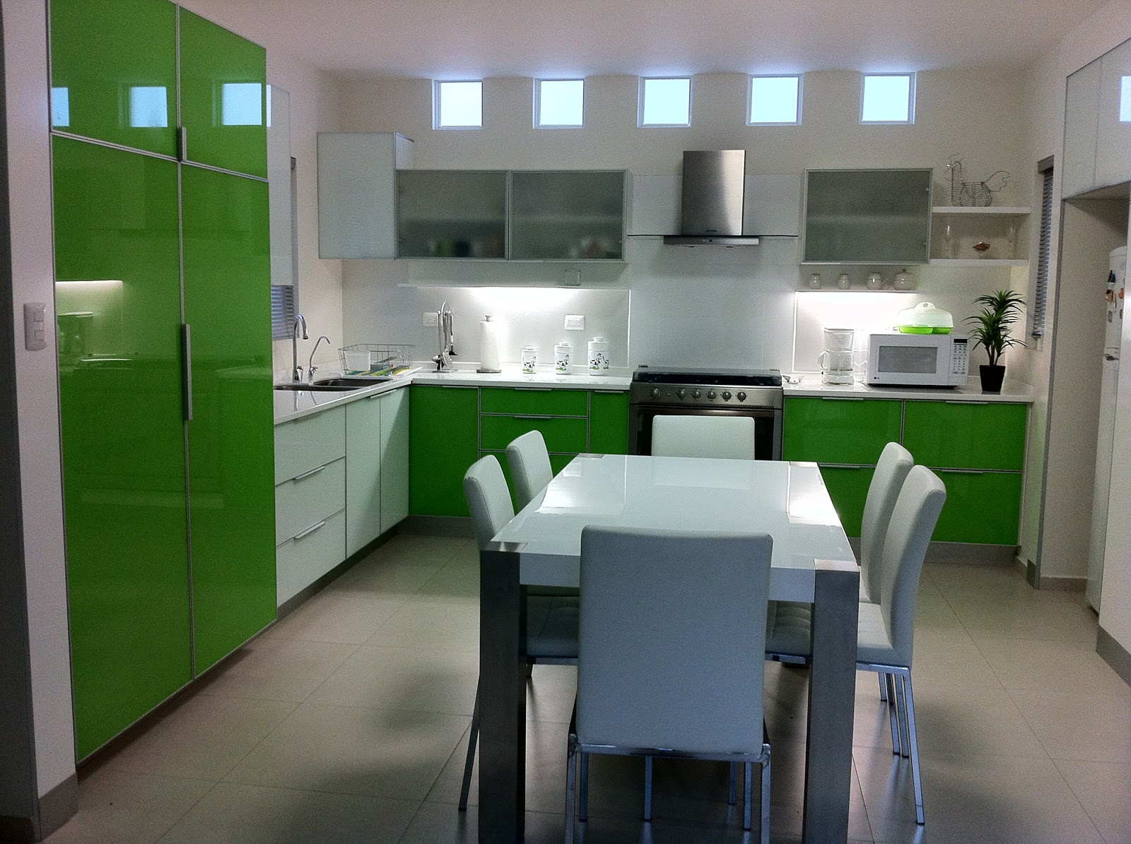 heynez cocinas modernas: Cocina cristal