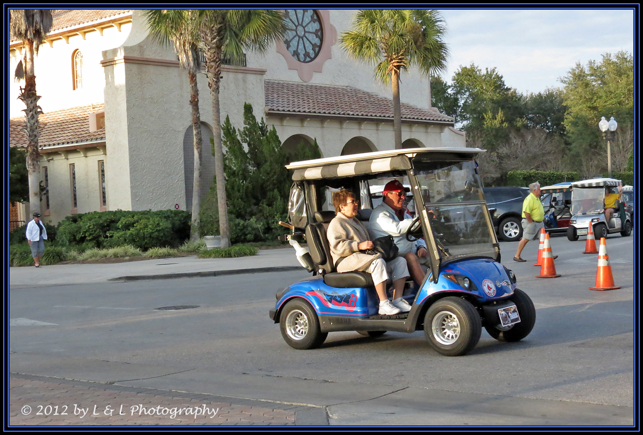 The Villages (Florida) Photos Golf car 2 in this day's parade