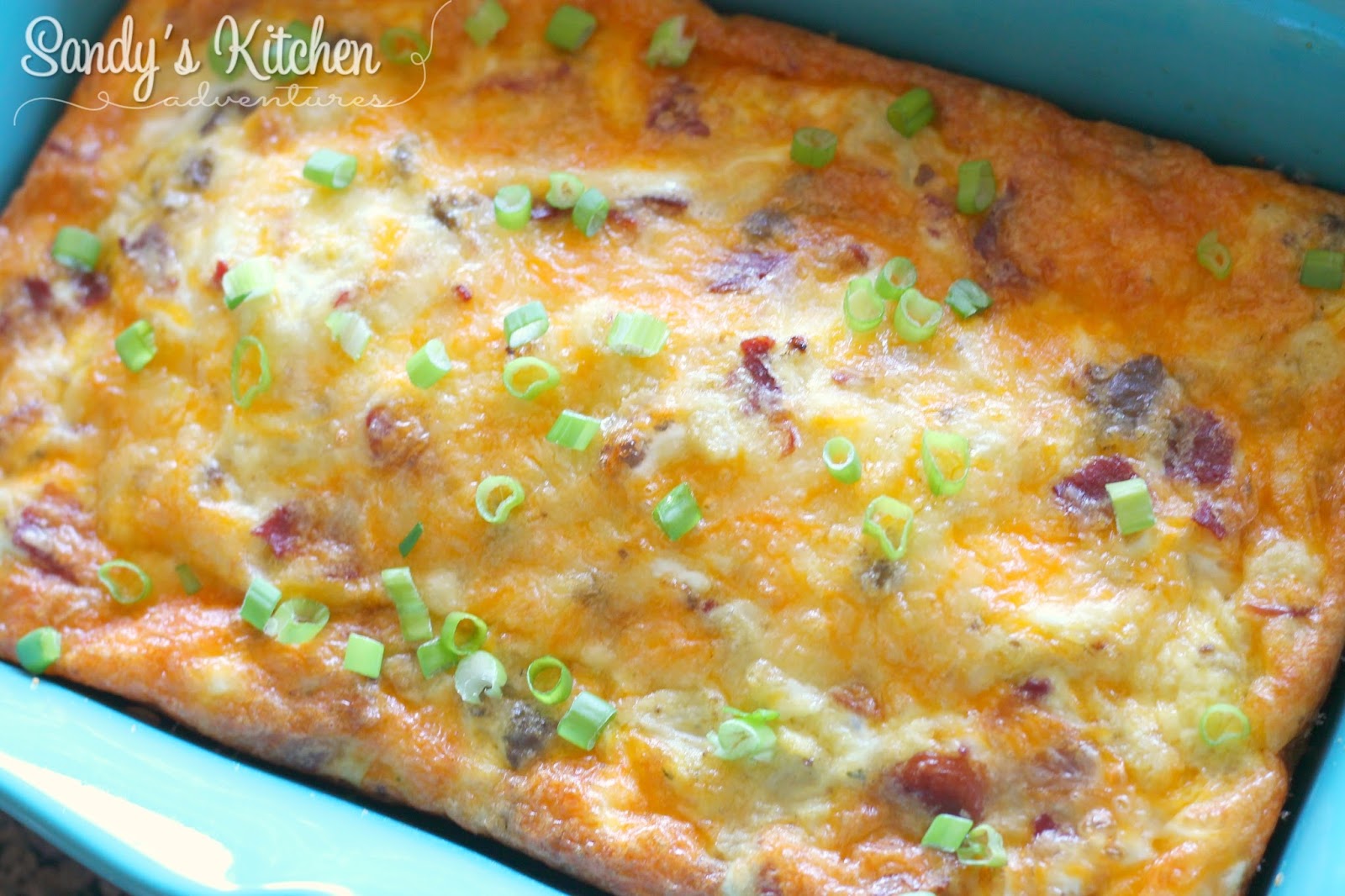 Cauliflower Breakfast Casserole Sandy's Kitchen