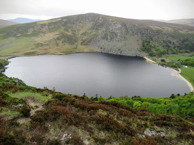 Wicklow Mountains Tour - Guinness Lake from Above