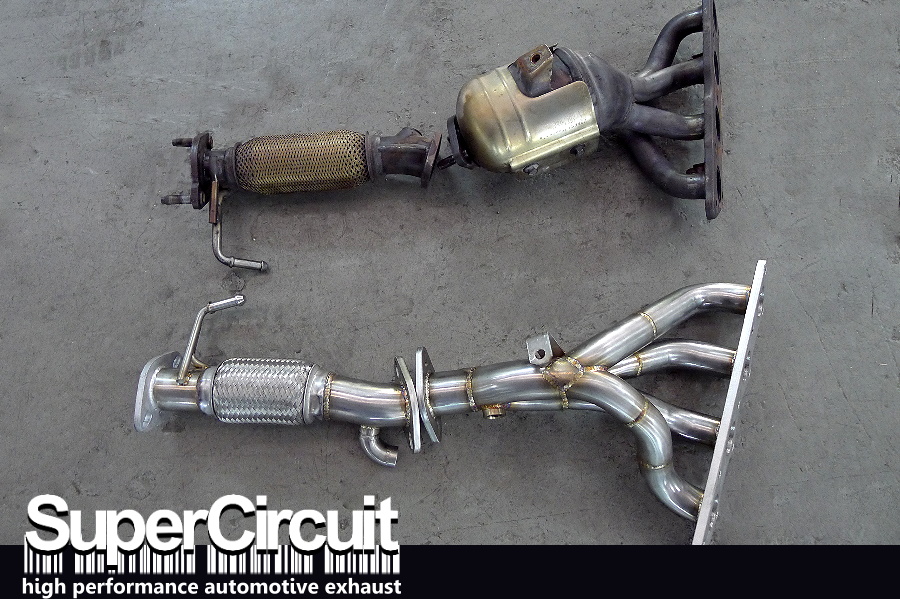 SUPERCIRCUIT Exhaust Pro Shop Kia Rio (RB) Exhaust Customization