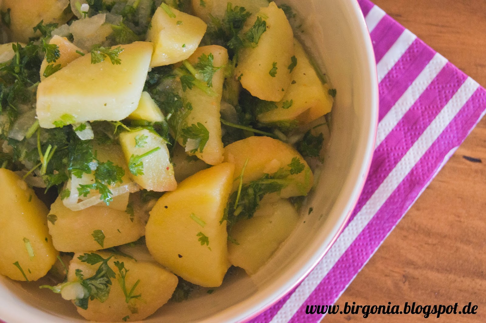 birgonia: Kartoffelsalat mit Kerbel