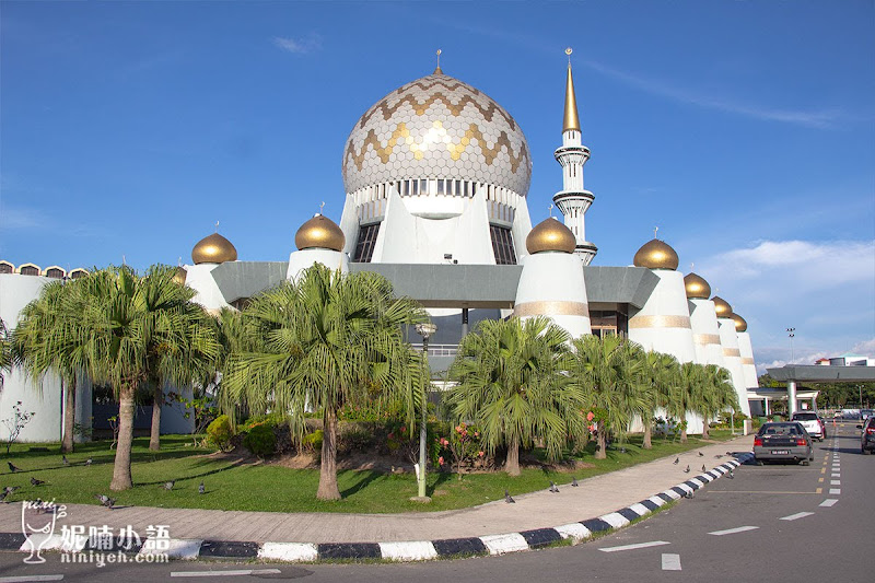 【沙巴亞庇景點】州立清真寺Sabah State Mosque。耗資三億台幣重金打造 【沙巴亞庇景點】州立清真寺Sabah State Mosque。耗資三億台幣重金打造
