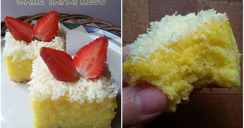 Cake Tapai Keju Ala Indi Moist dan Ngeju Tanpa Pengembang, Emulsifier