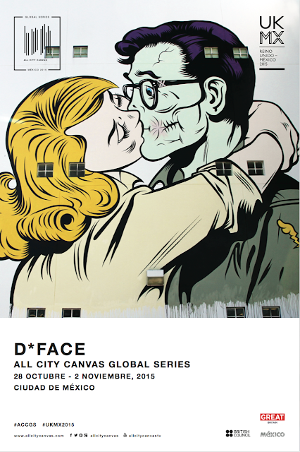 El artista inglés D*Face intervendrá la fachada del Hotel Lisboa en la colonia Roma