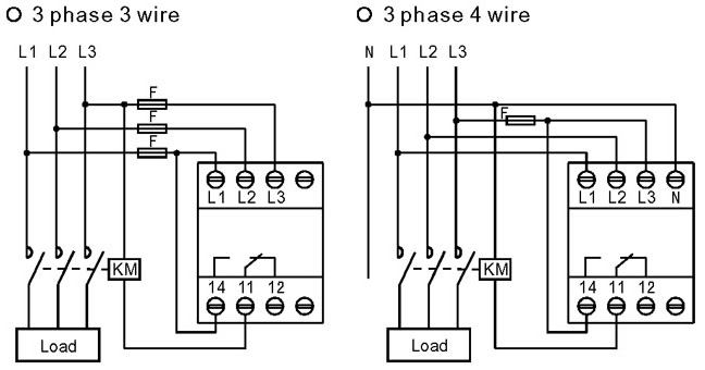 Electrical Page: Difference between Wiring of 3-Phase 3-Wire and 3