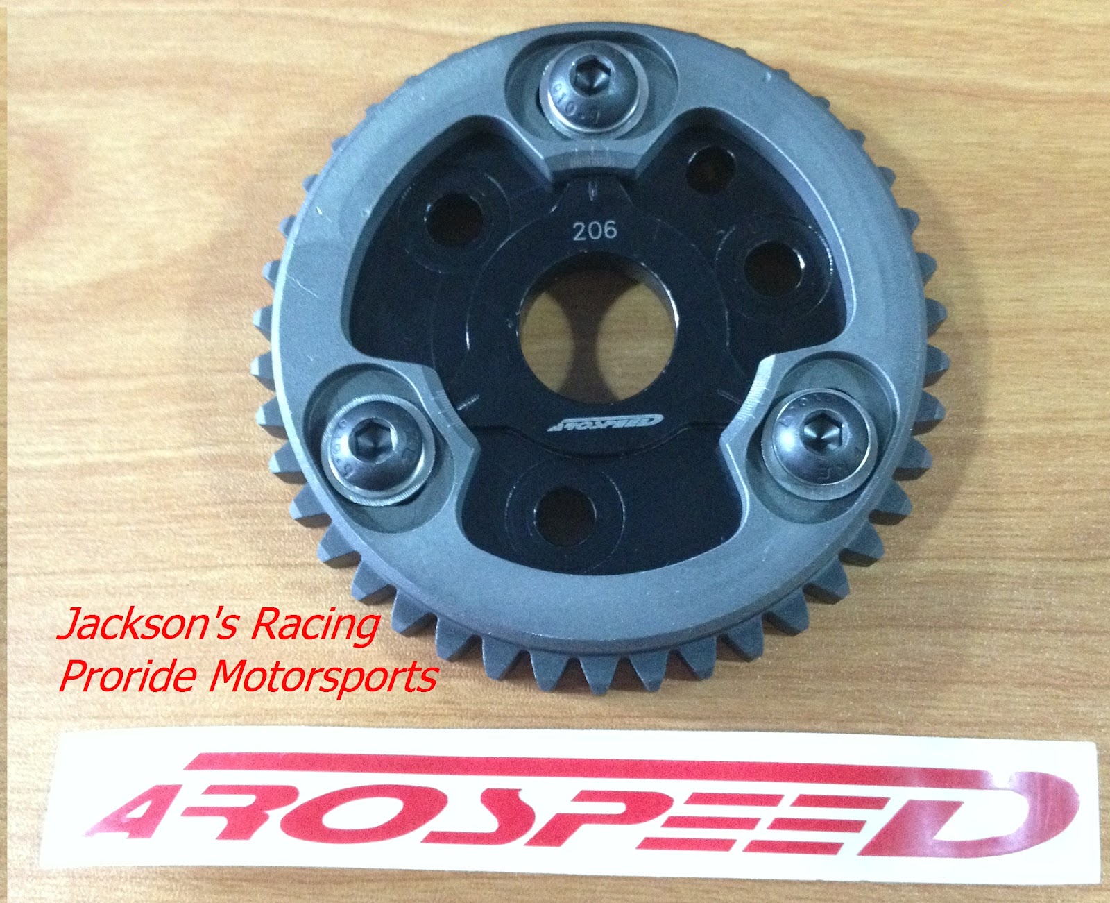 Arospeed Adjustable Cam Pulley Perodua Myvi 1.3