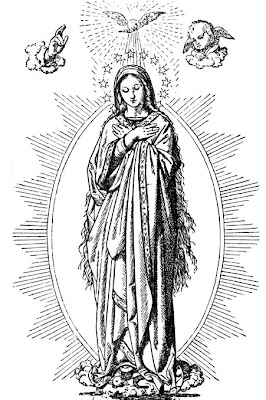 Inmaculada Concepción colorear