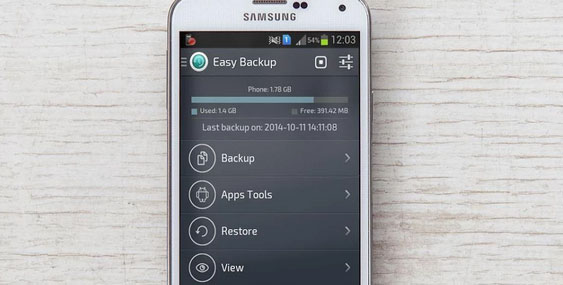 backup ponsel android