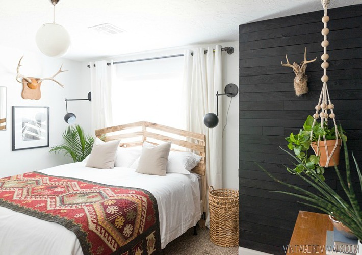 ¿Te atreves con una pared negra en el dormitorio? ¿Te atreves con una pared negra en el dormitorio?