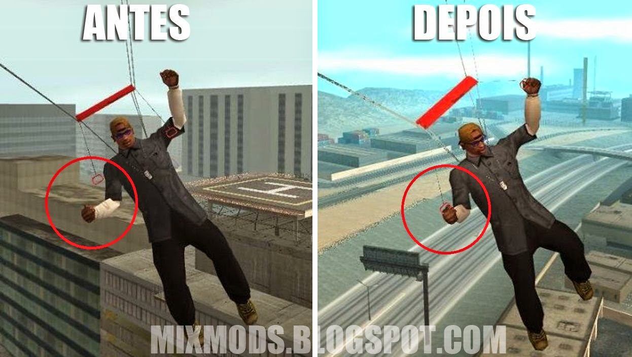 como pular de paraquedas no gta san andreas pc e ps2 