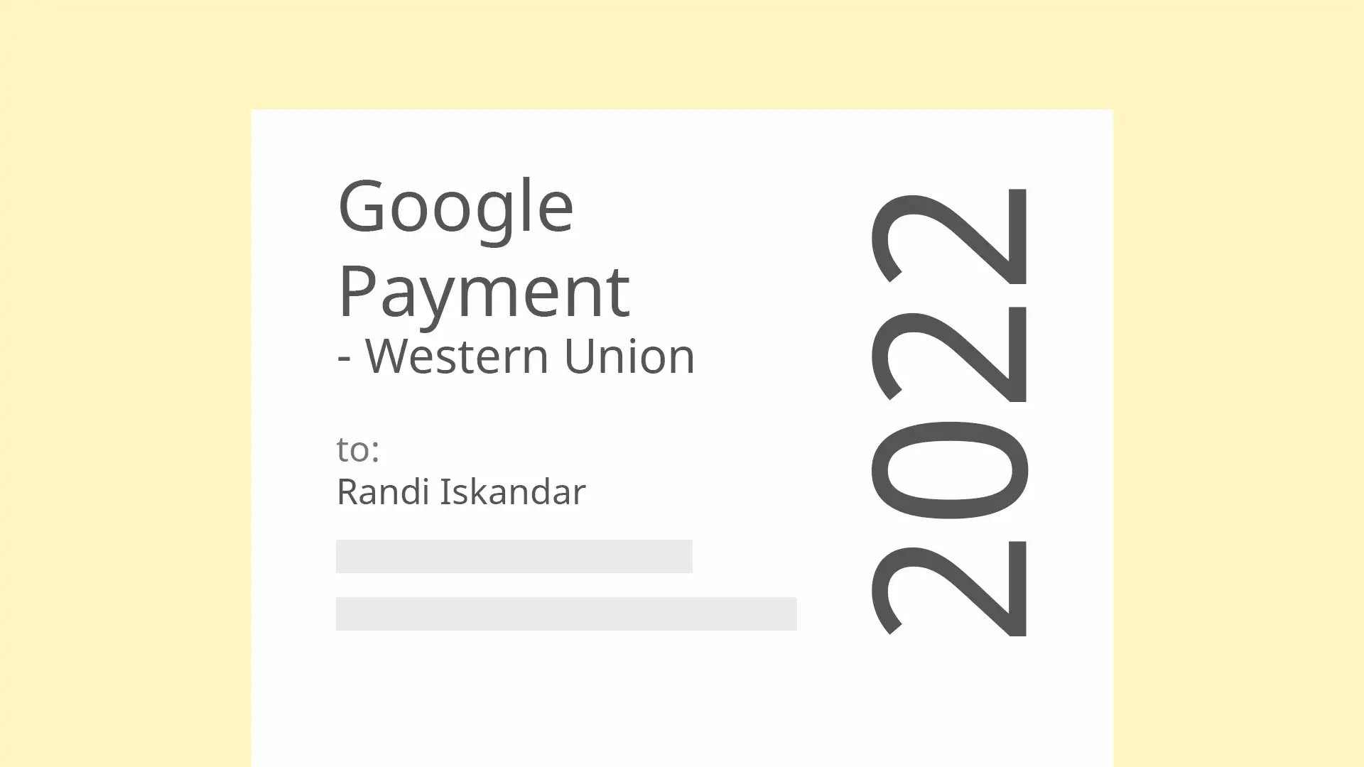 Western Union untuk Pembayaran AdSense 2022
