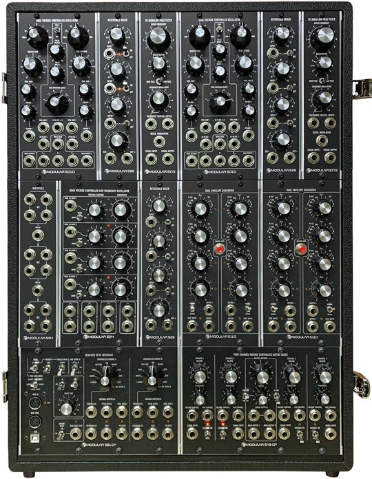 MATRIXSYNTH New Moon Modular 6FB SixBand Filter Bank & 2VS Two Voice