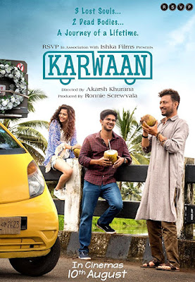 Karwaan 2018 Hindi 720p HDRip 550Mb HEVC x265