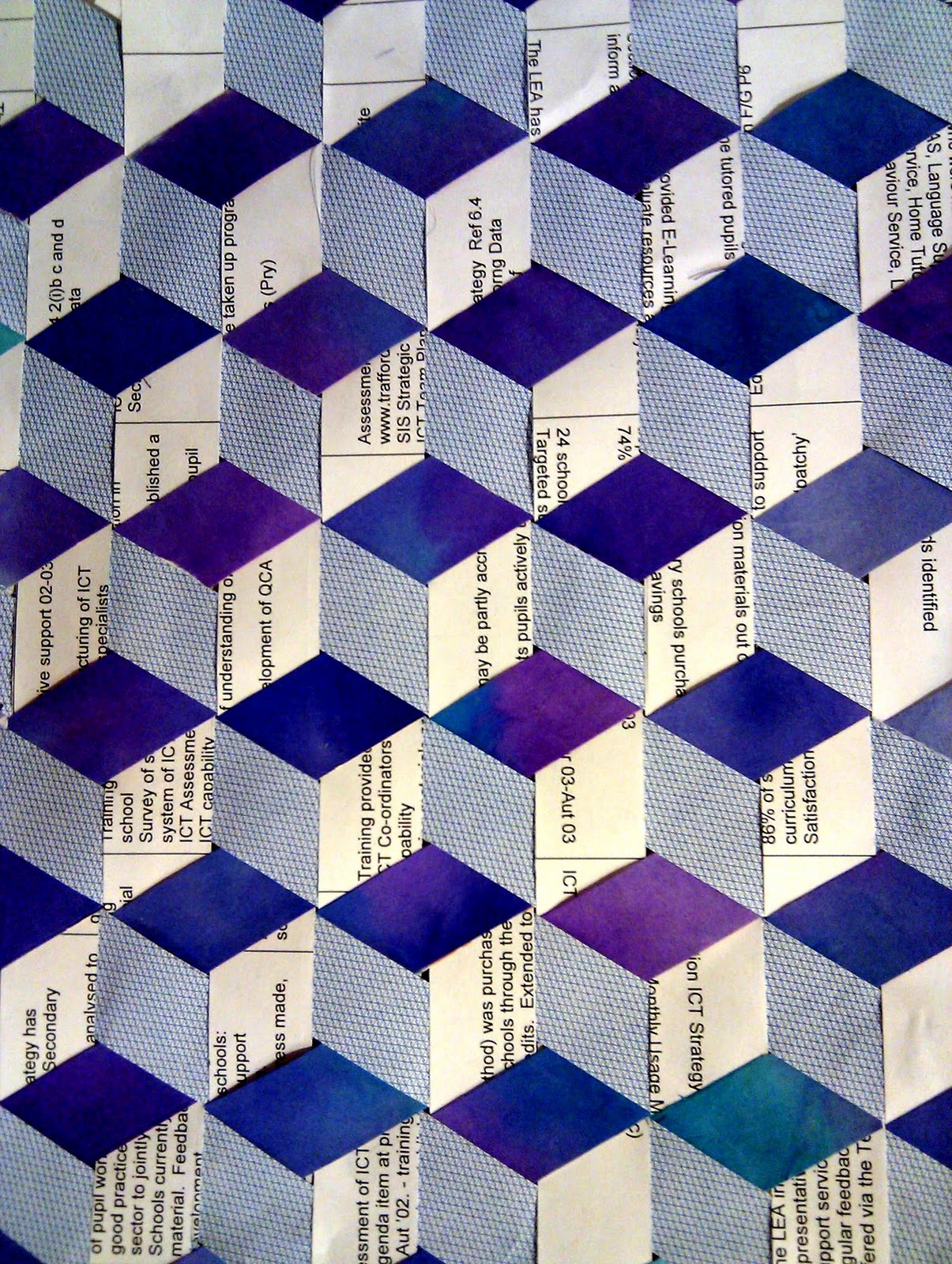 Triaxial Pattern Occasional jottings: Triaxial weaving