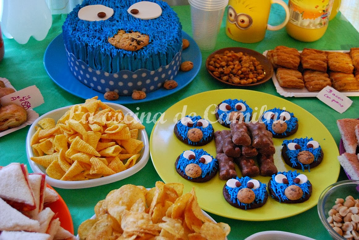 Tarta monstruo de las galletas (La cocina de Camilni) Tarta monstruo de las galletas (La cocina de Camilni)