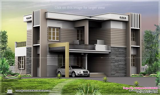  Contemporary  villa design  in 6 cents  plot Home  Kerala Plans 