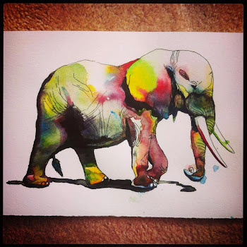 Click the Elephant to see more of my artwork =)