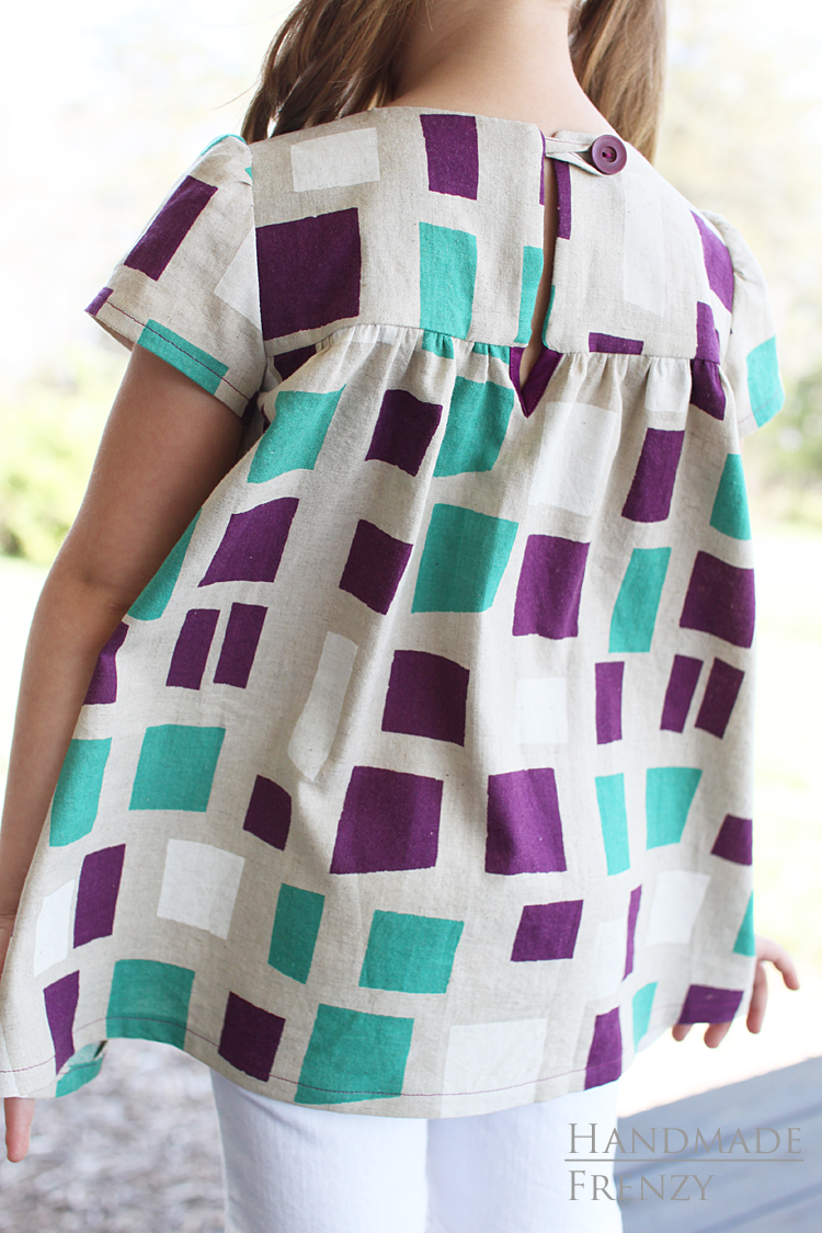 Ania Tunic // Sewing For Girls
