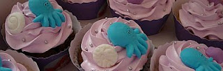 Cupcakes de la Sirenita, parte 1
