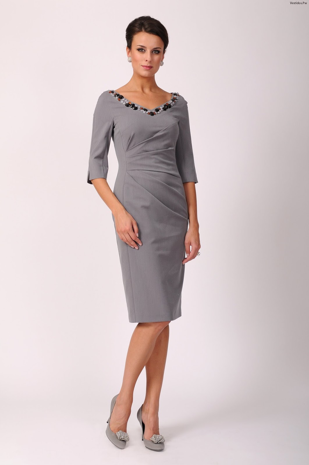 Vestido Formal Vestidos Para Senoras Mayores 60 Años Vestidos