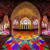 This Stunning Mosque Is Illuminated With All Of The Colors Of The Rainbow