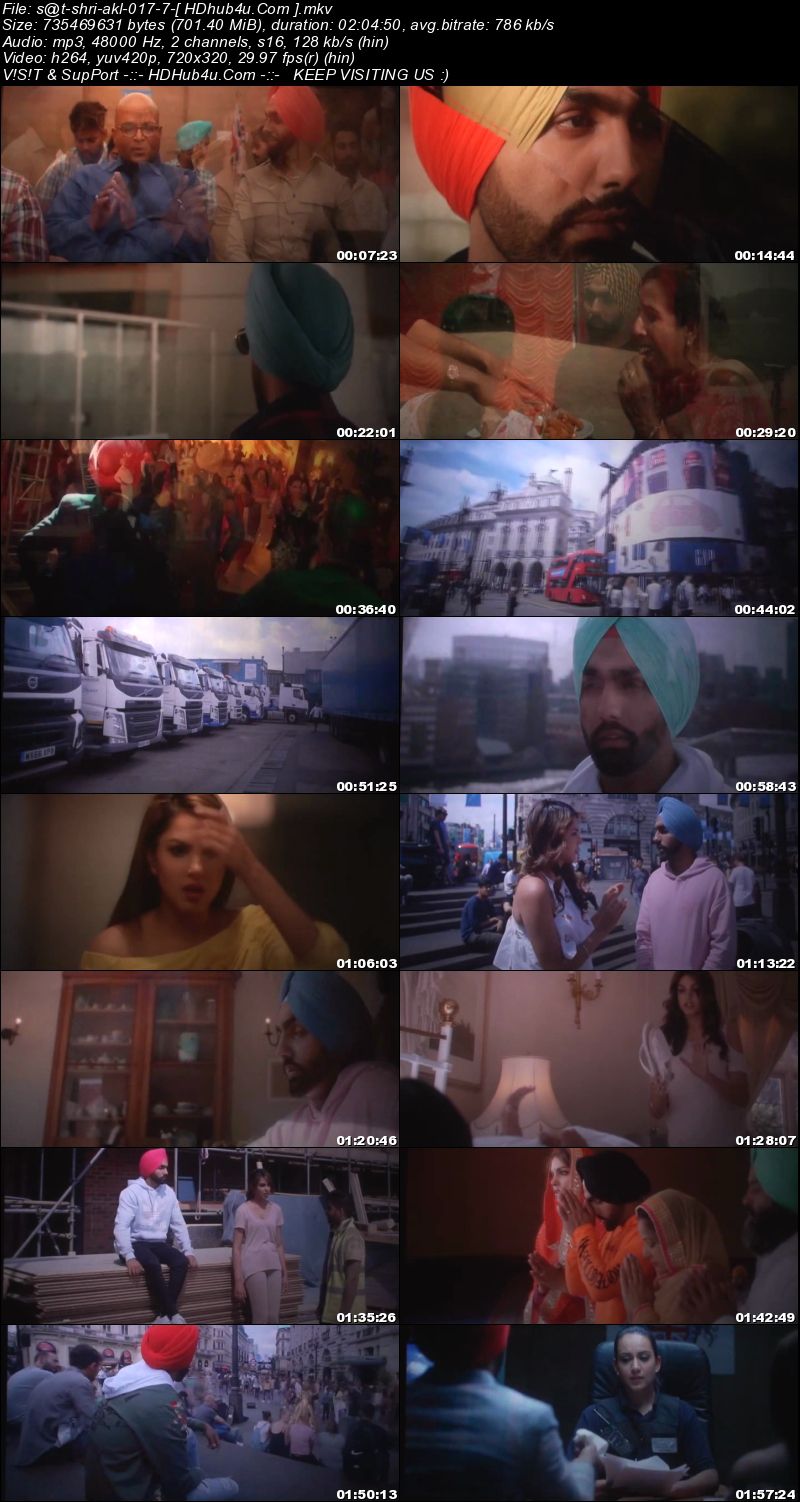 Sat Shri Akaal England 2017 Punjabi Movie pDVDRip 350MB Download