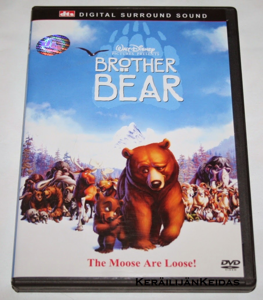 Keräilijän Keidas Brother Bear dvd