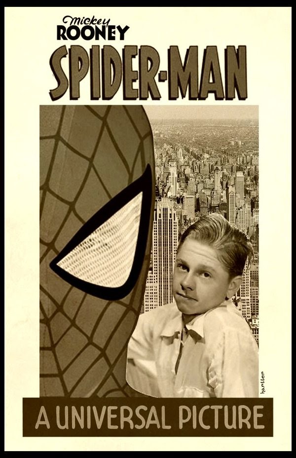 Mickey Rooney Is Spiderman