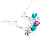 Eternity Family Birthstone NecklaceBespoke Commission