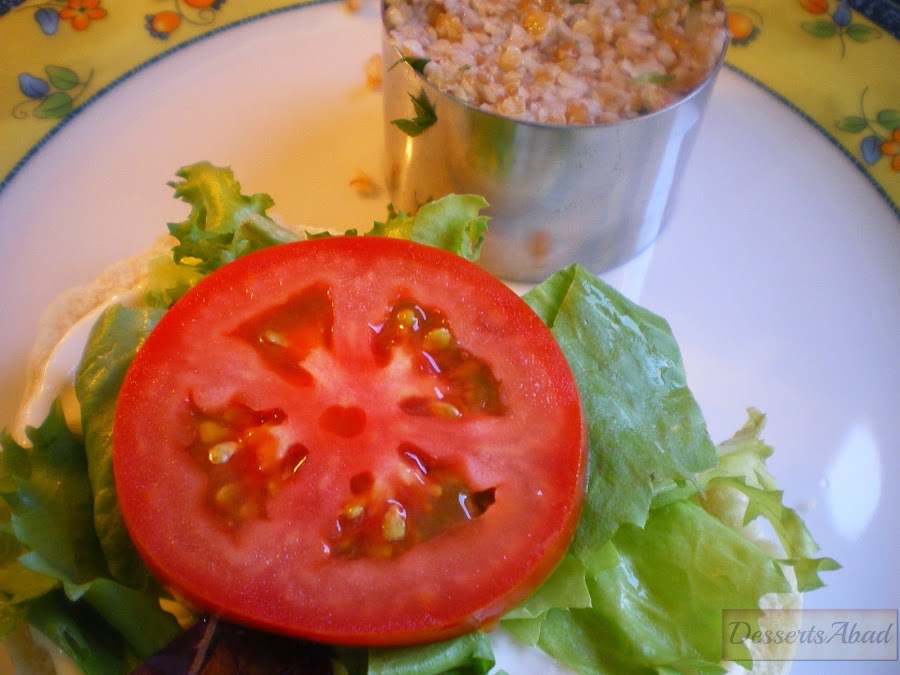 Hamburguesas de calabacín