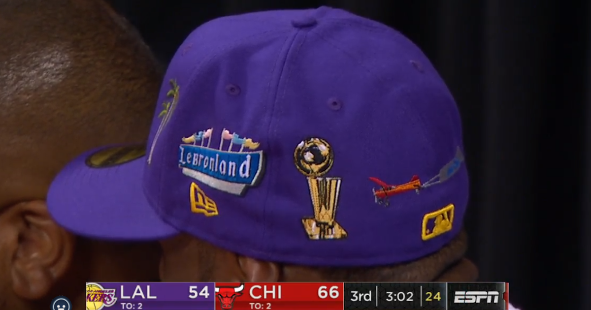 lakers lebron hat