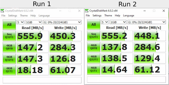 Review SSD WD Green vs VGEN Turbo M.2 Sata