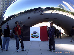 BANDEIRA DE ITARARÉ NO ALTO DE CHICAGO, ESTADOS UNIDOS