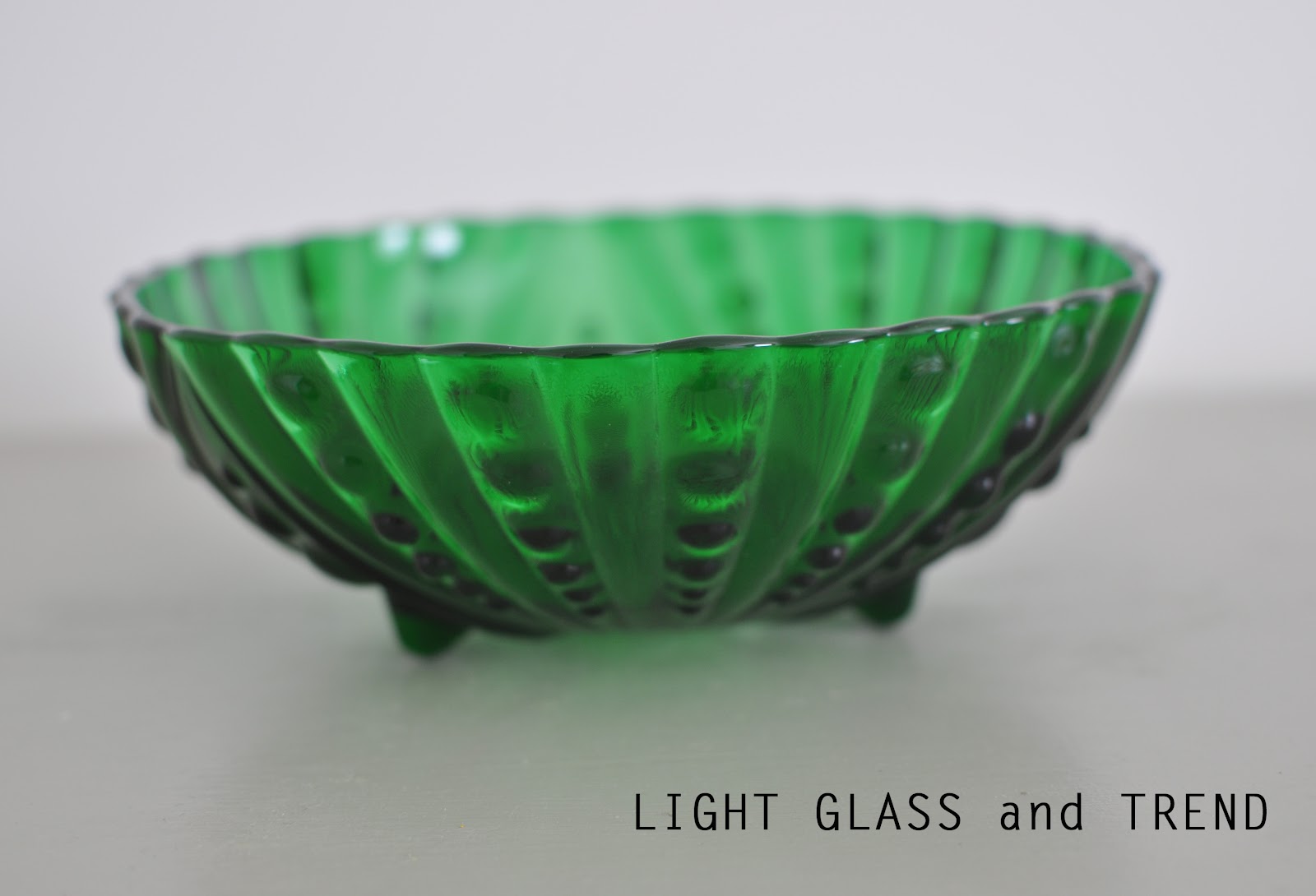 Green Vintage Glass 83