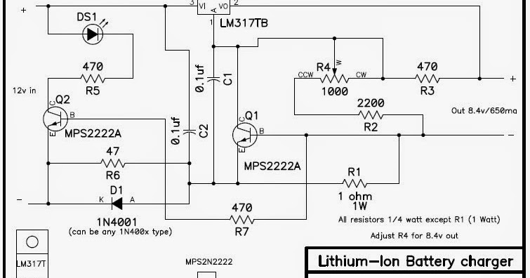 Зарядное устройство li ion charger 12.6 схема