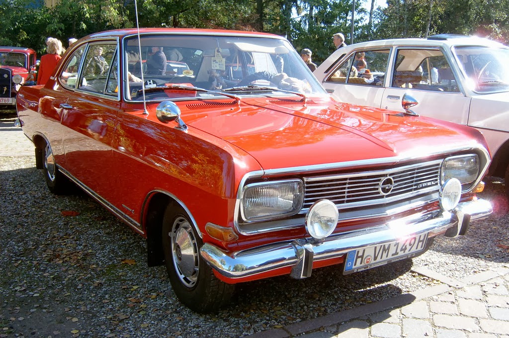 Opel Rekord A & B: Opel Rekord Coupe - Oldtimer Treffen Winsen Aller 2013
