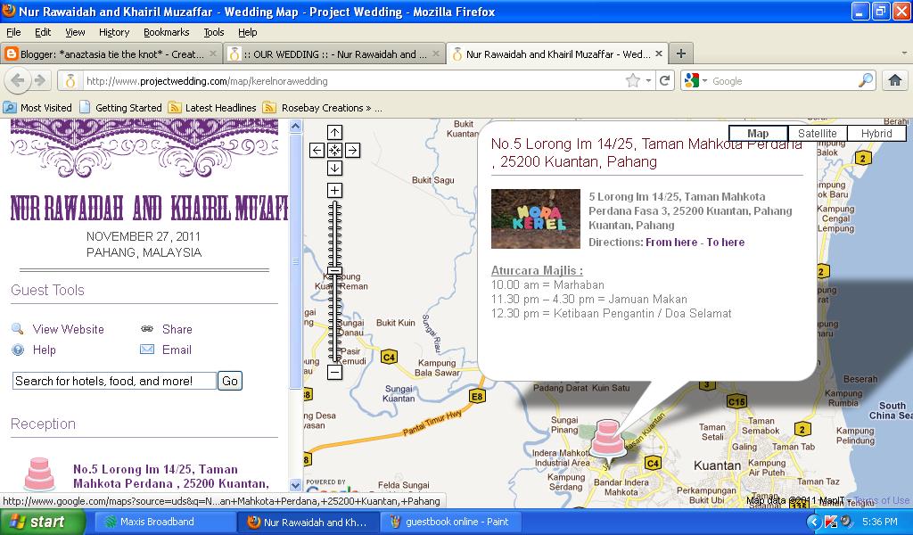 List of Guestbook Online Wedding site *NORAKEREL CHATEAU*