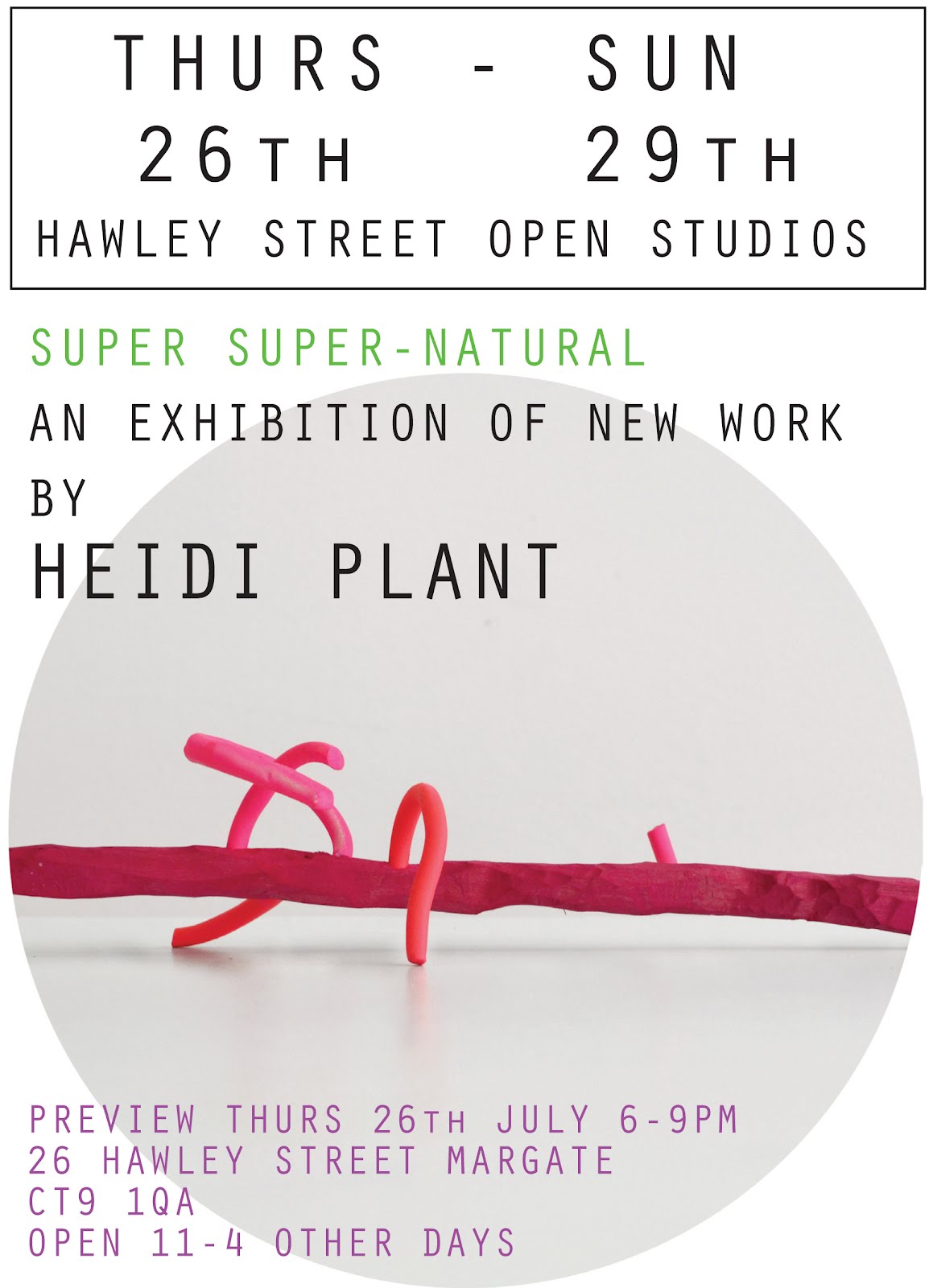 Margate Architecture Zoe Murphy and Heidi Plant Open studios