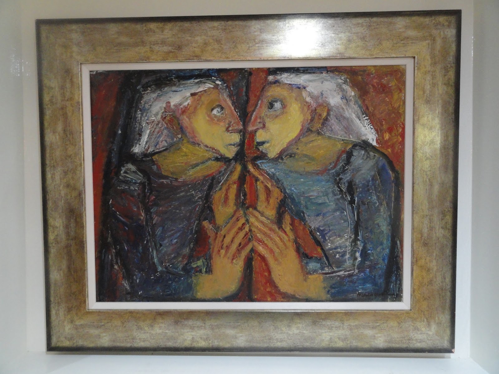 Clare Henry / Art Journal GLASGOW HIDDEN LANE GALLERY Hilda GOLDWAG