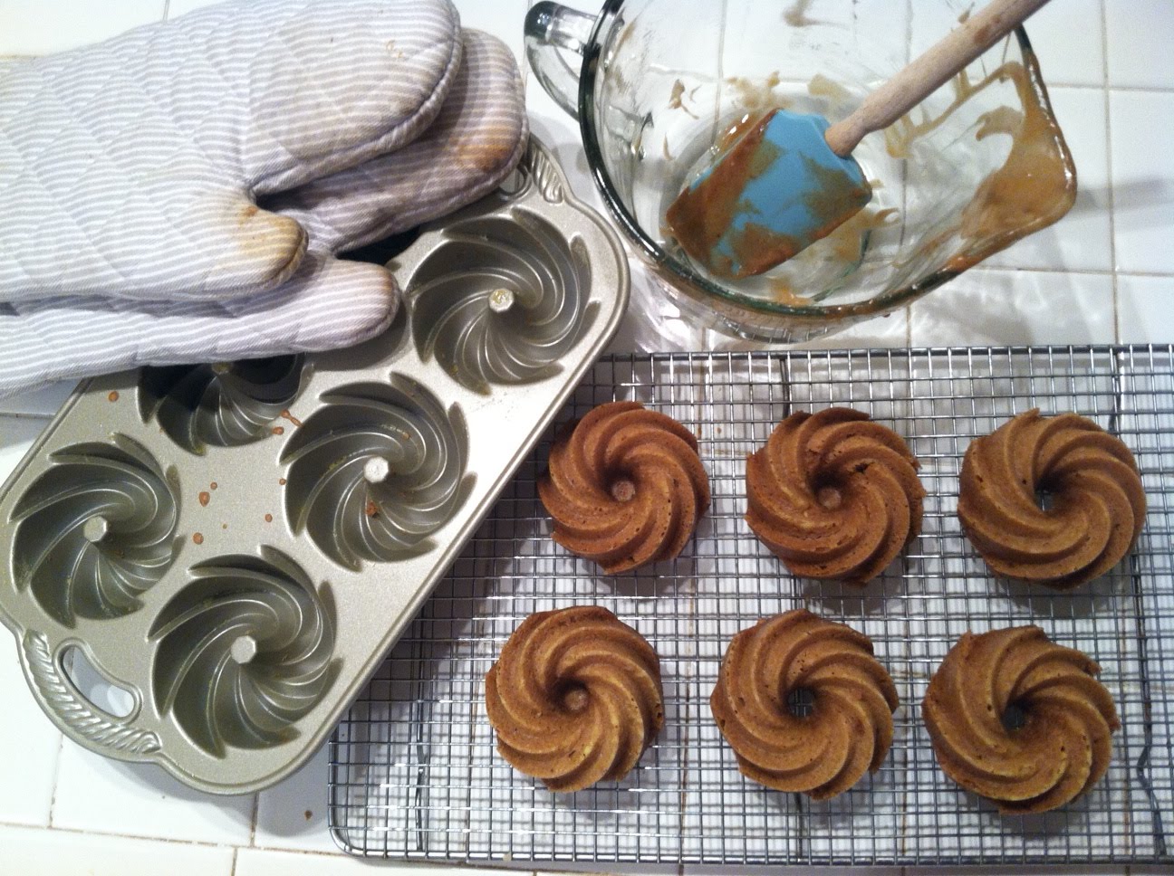 Rebecca's Round Up Product Review Nordic Ware Mini Heritage Bundt Pan