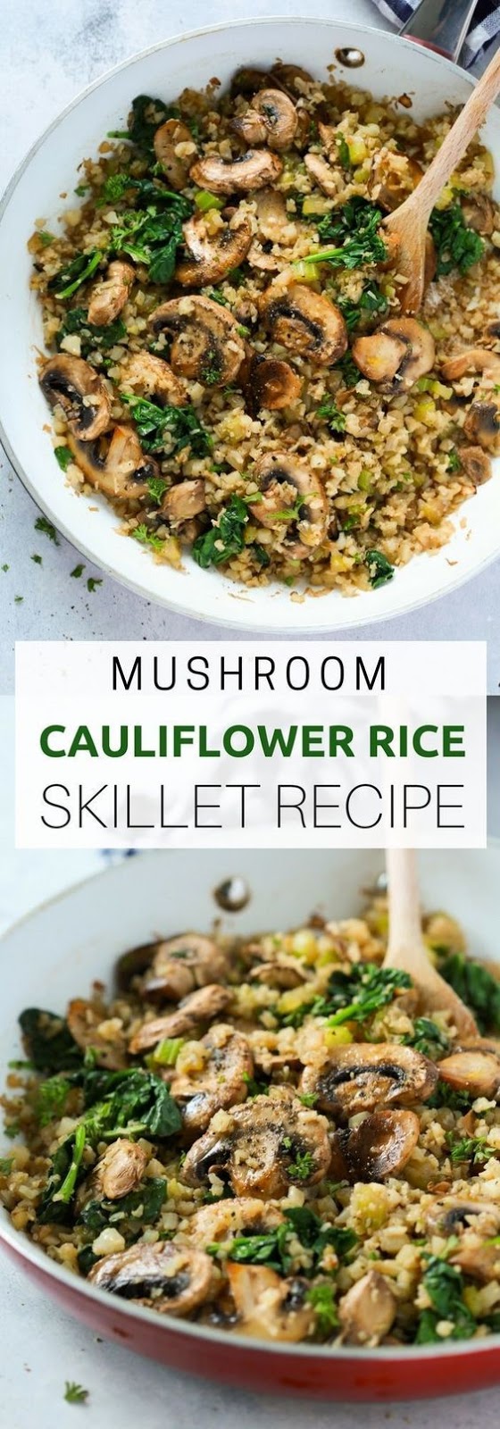 Mushroom Cauliflower Rice Skillet Recipe #mushroom #cauliflower #rice #skillet #healthyfood #healthyrecipes Mushroom Cauliflower Rice Skillet Recipe #mushroom #cauliflower #rice #skillet #healthyfood #healthyrecipes