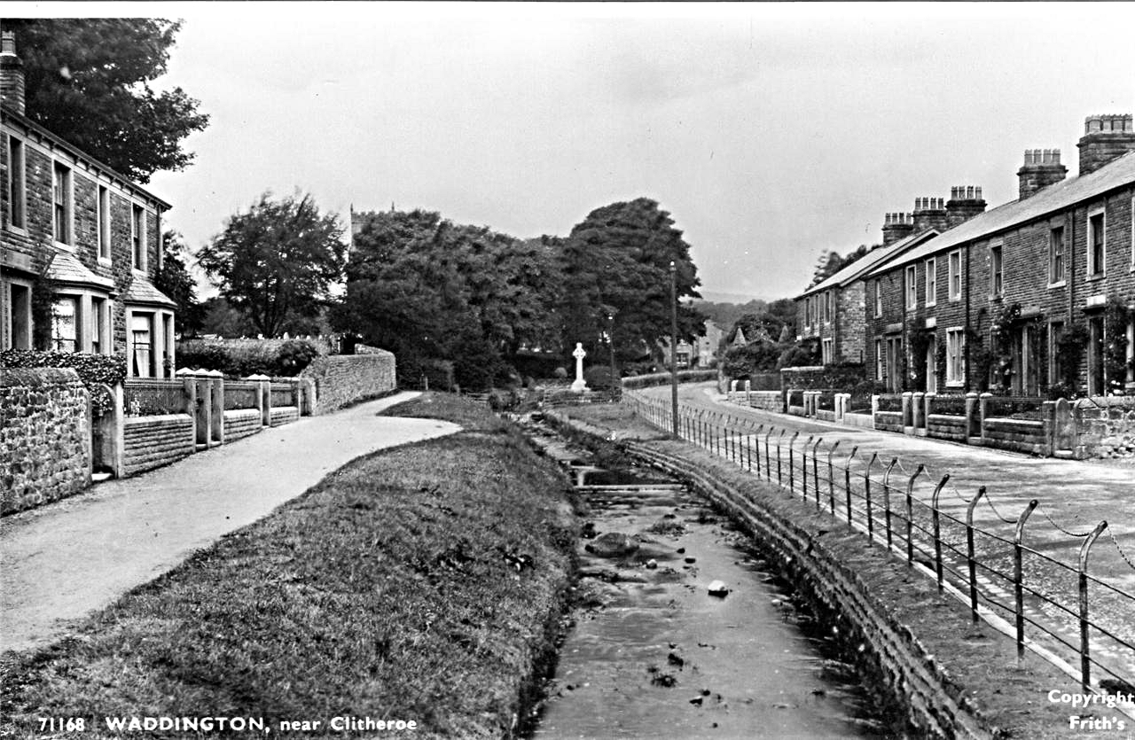 Memorials Turn off the A58 and go to WADDINGTON!