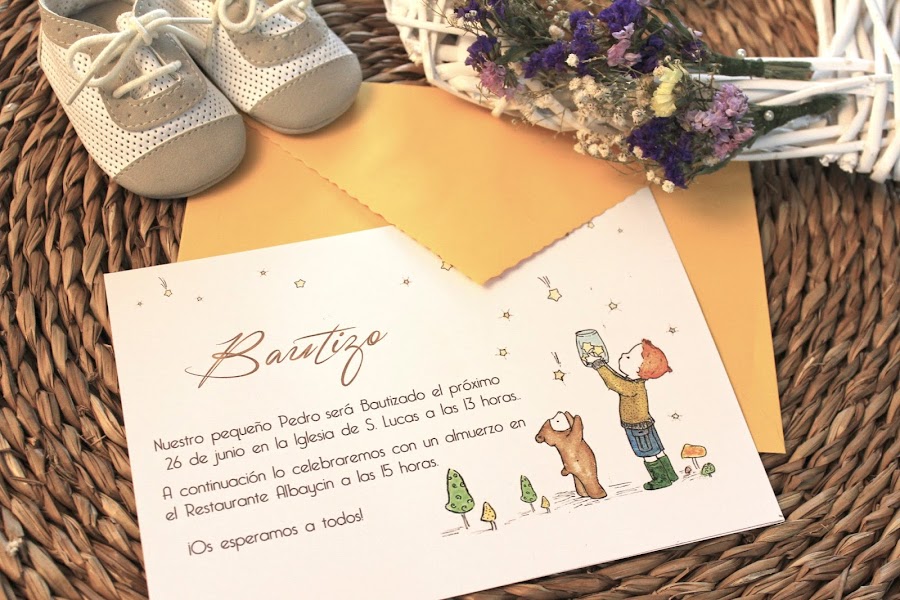 invitaciones para bautizo
