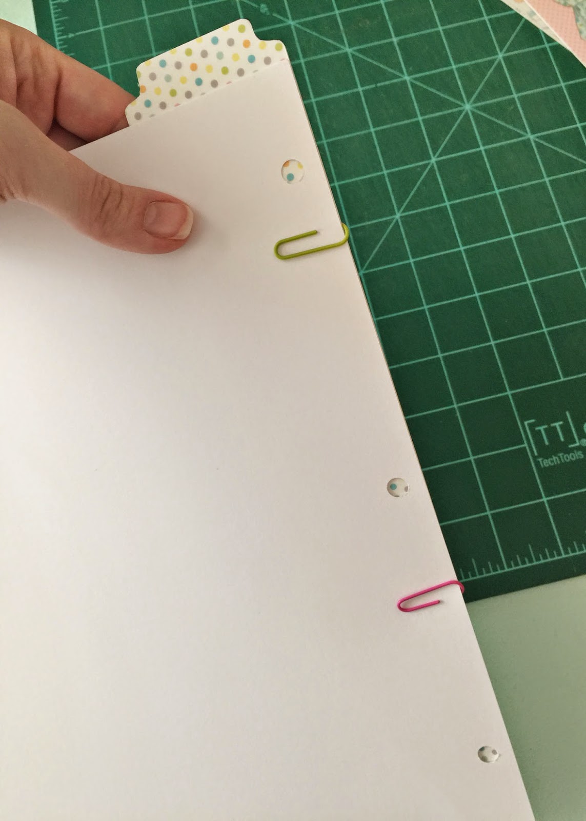 amy j. delightful blog Make a Planner/Binder bookmark... Tutorial and